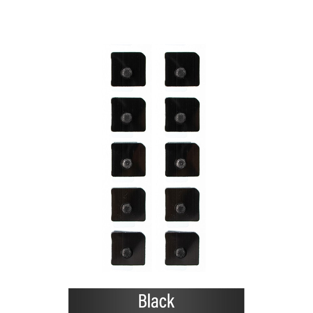 Flashlight Anti-dust Mesh for iPhone 12 mini-Black (Pack of 10) Flashlight Anti-dust Mesh for iPhone 12 mini-Black (Pack of 10)